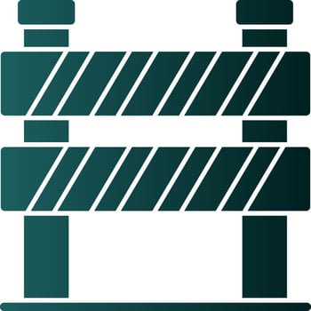 Barrier Vector Icon Design