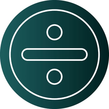 Division Vector Icon Design