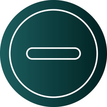Subtract Vector Icon Design