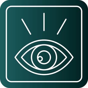 Eye Open Vector Icon Design