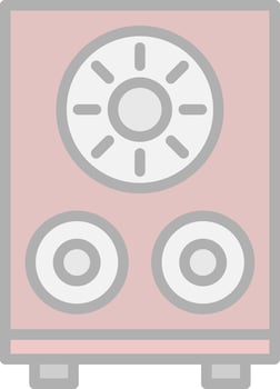 Speaker Vector Icon Design