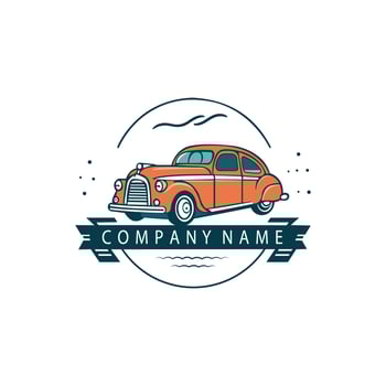 vector car company logo template