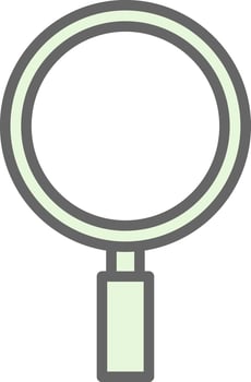 Magnifying glass Vector Icon Design
