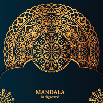 Luxury mandala background with golden arabesque pattern Arabic Islamic east style. Ramadan Style Decorative mandala. Mandala for print, poster, cover, vector