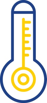 Thermometer Vector Icon Design