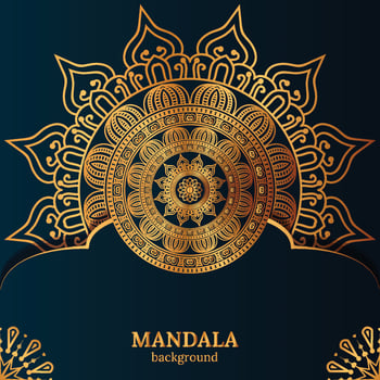 Luxury mandala background with golden arabesque pattern Arabic Islamic east style. Ramadan Style Decorative mandala. Mandala for print, poster, cover, vector