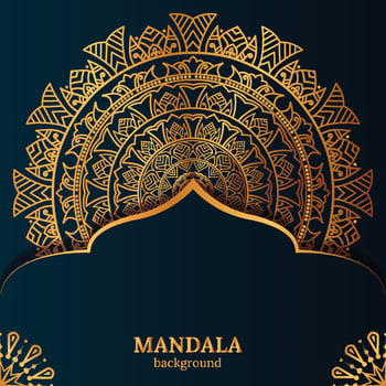 Luxury mandala background with golden arabesque pattern Arabic Islamic east style. Ramadan Style Decorative mandala. Mandala for print, poster, cover, vector