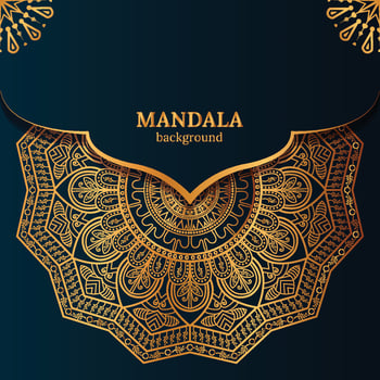 Luxury mandala background with golden arabesque pattern Arabic Islamic east style. Ramadan Style Decorative mandala. Mandala for print, poster, cover, vector