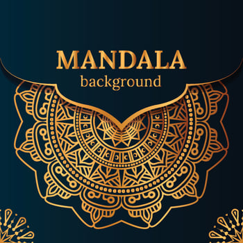 Luxury mandala background with golden arabesque pattern Arabic Islamic east style. Ramadan Style Decorative mandala. Mandala for print, poster, cover, vector