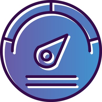 Meter Vector Icon Design