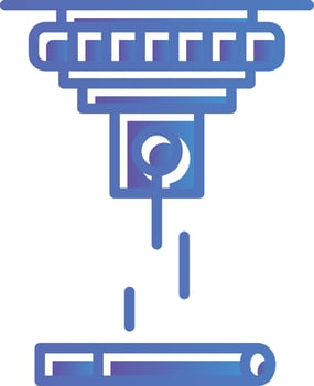Laser Vector Icon Design