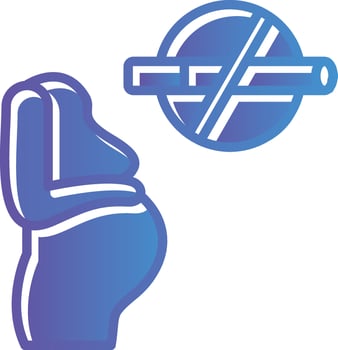 Pregnant Vector Icon Design