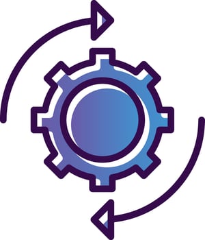 Workflow Vector Icon Design