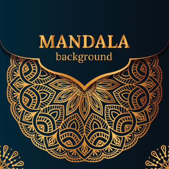 Luxury mandala background with golden arabesque pattern Arabic Islamic east style. Ramadan Style Decorative mandala. Mandala for print, poster, cover, vector