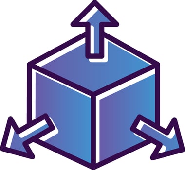 Cube Vector Icon Design