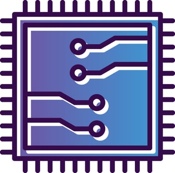 Chip Vector Icon Design