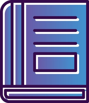 Book Vector Icon Design