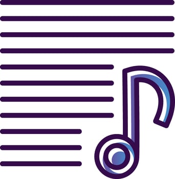 Playlist Vector Icon Design