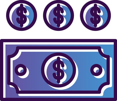 Money Vector Icon Design