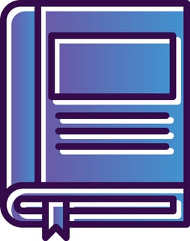 Book Vector Icon Design