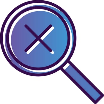 Zoom out Vector Icon Design