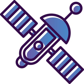 Satellite Vector Icon Design