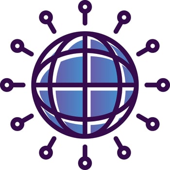 Networking Vector Icon Design