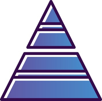 Pyramid Vector Icon Design
