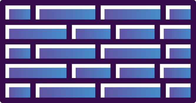 Bricks Vector Icon Design
