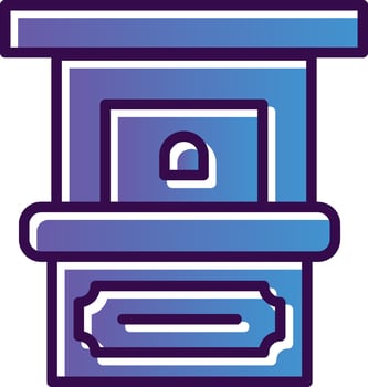 Ticket office Vector Icon Design
