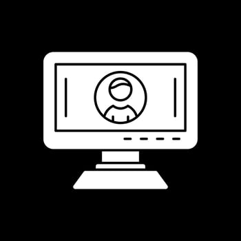 Profile Vector Icon Design