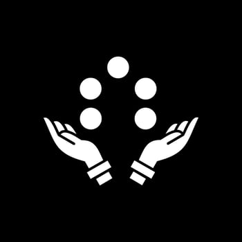 Juggling ball Vector Icon Design