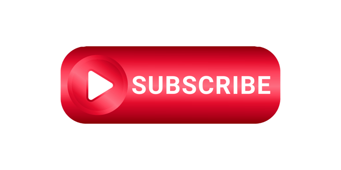 subscribe button icon red transparent background png