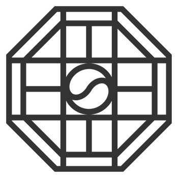 Korea traditional pattern outline icon. Asian collection. thin line symbol. png