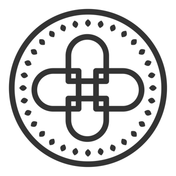 Korea traditional pattern outline icon. Asian collection. thin line symbol. png