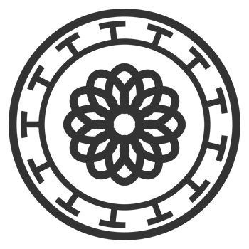 Korea traditional pattern outline icon. Asian collection. thin line symbol. png