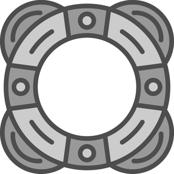Lifesaver Vector Icon Design