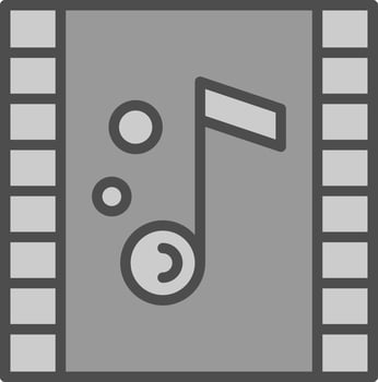Reel Vector Icon Design