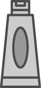 Toothpaste Vector Icon Design