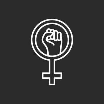 Womens day Vector Icon Design