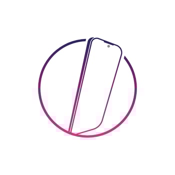 Smartphone Logo, Modern Electronics Vector, Smartphone Shop Design, Electronic Goods vector