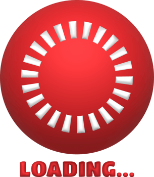 Loading bar and progress visualization Loading status collection Web design elements. 3d illustration. png