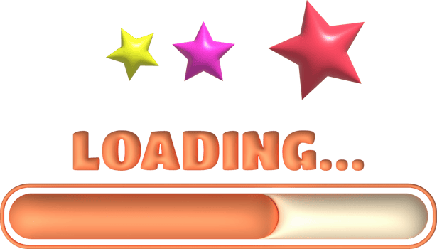 Loading bar and progress visualization Loading status collection Web design elements. 3d illustration. png