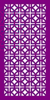 Decorative vector pattern for cnc laser