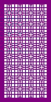 Decorative vector pattern for cnc laser