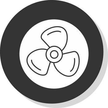 Fan Vector Icon Design