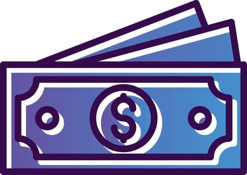 Money Vector Icon Design