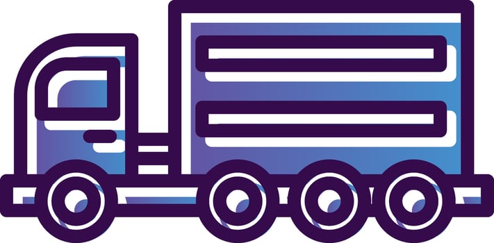 Truck Vector Icon Design