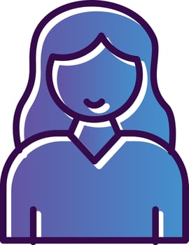 Woman Vector Icon Design