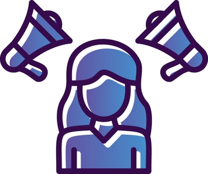 Awareness Vector Icon Design